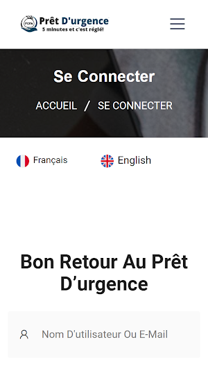 Prêt D'urgence Screenshot 1