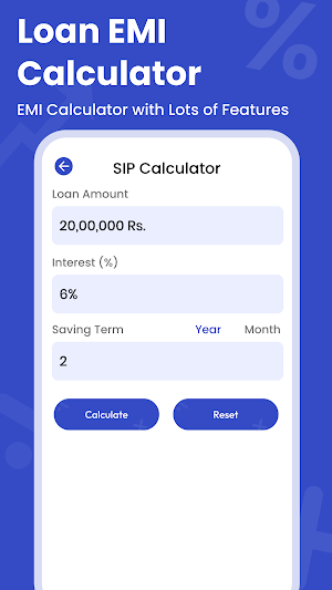 Easy EMI Loan Calculator Screenshot 3