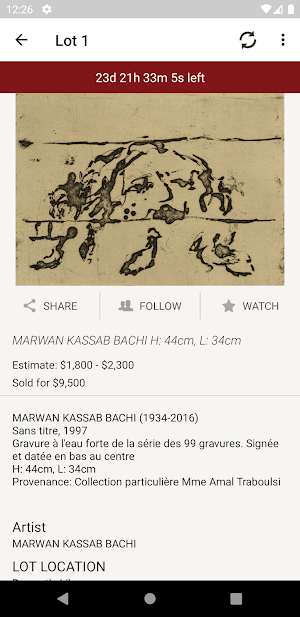 Arcache Auction Screenshot 3