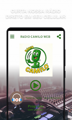 Rádio Camilo Web Screenshot 0