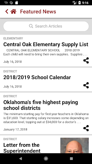 Crooked Oak Public Schools Screenshot 2