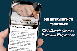 Job Interview How to Prepare Screenshot 1
