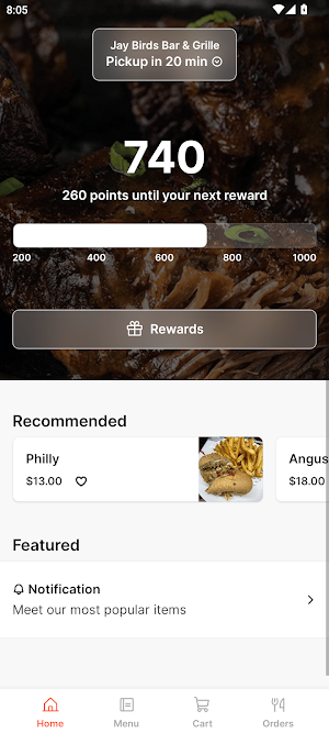 Jay Birds Bar & Grille Screenshot 0
