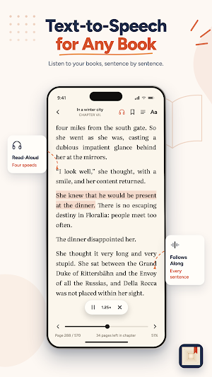 Bunko: EPUB, PDF & Word Reader Screenshot 1