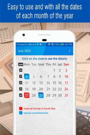 puerto rico calendar 2022 Screenshot 1