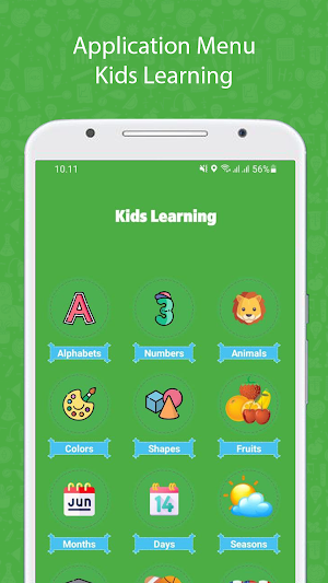 Aplikasi anak - Kids Learning Screenshot 0