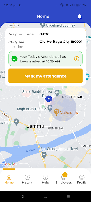 AI-AMS J&K Screenshot 1