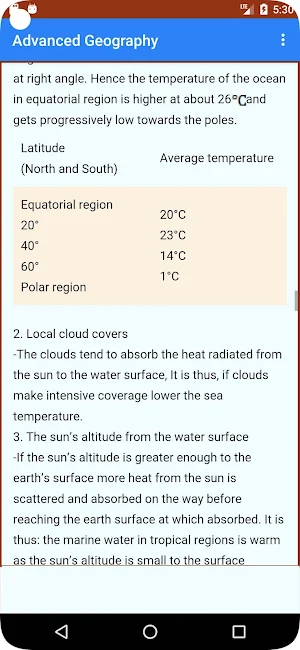 Advanced Level Geography Notes screenshot 4