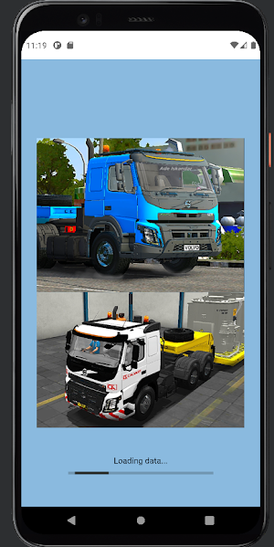 Mod Bussid Truck Luar Negeri Screenshot 3