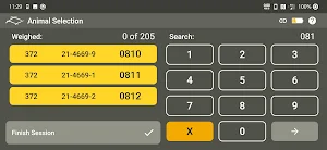WeighRite - Smart Livestock We Screenshot 2