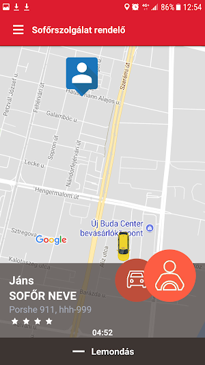 Vero car rendelő Screenshot 2
