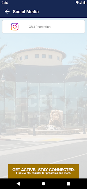 CBU Campus Recreation Screenshot 2