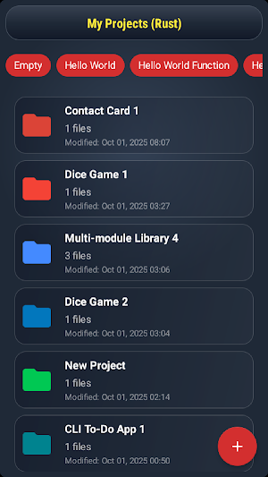 Rust IDE, Compiler & AI Assist Screenshot 2
