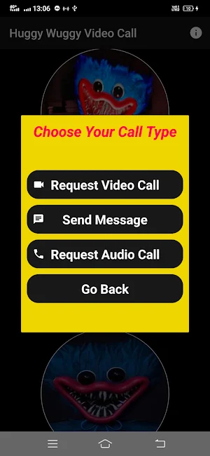 Poppy Call Huggy Wuggy Game Screenshot 0