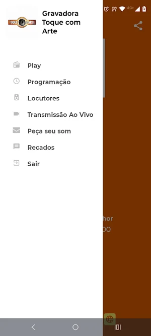 Rádio Toque com Arte Screenshot 1