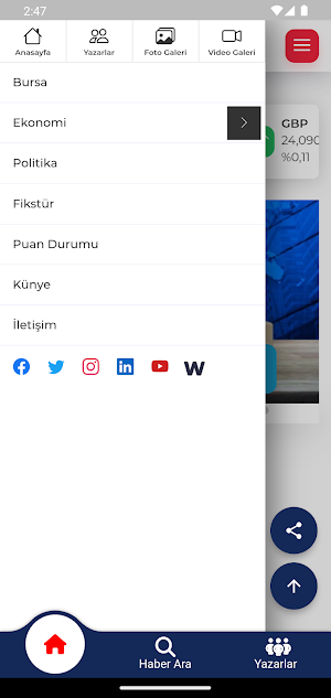 Ekometre Haber Screenshot 1