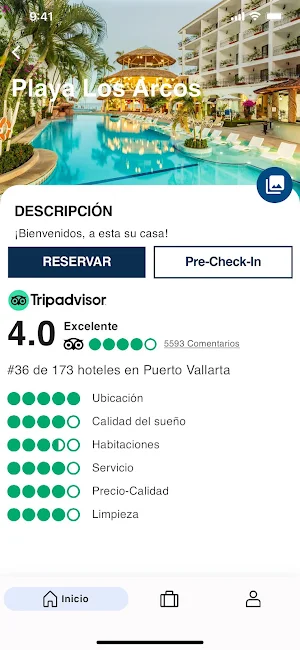Hoteles Los Arcos Screenshot 1