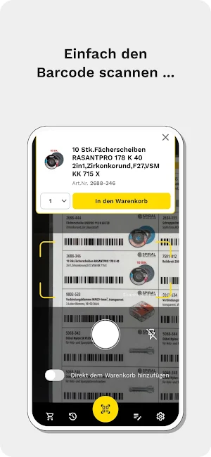 SPIRAL Easy Order Screenshot 1