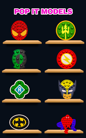 Pop it superhero fighter 3D Screenshot 3