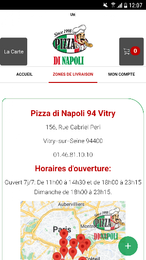 Pizza di Napoli 94 Vitry Screenshot 3