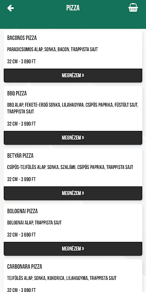 Retro Pizzéria Szeged Screenshot 1