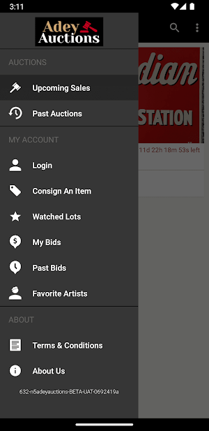 Adey Auctions Screenshot 3