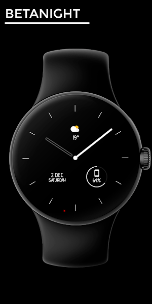 Betanight - watch face Screenshot 0