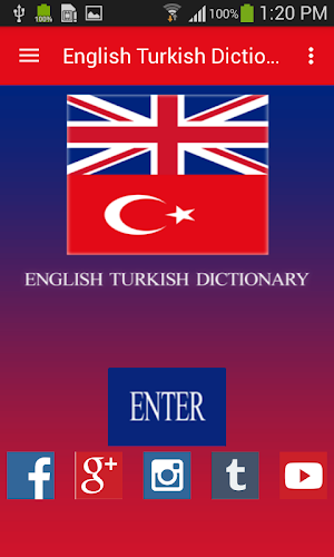 English Turkish Dictionary Screenshot 3