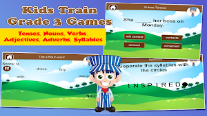 Kids Train 3rd Grade Games Screenshot 3