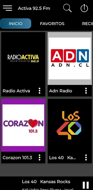 Activa 92.5 Fm Radio De Chile Screenshot 1