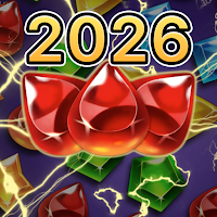Jewels Atlantis: Puzzle game
