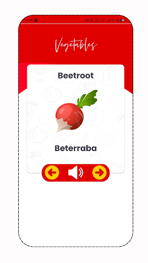 Vegetable Names in Portuguese Screenshot 2