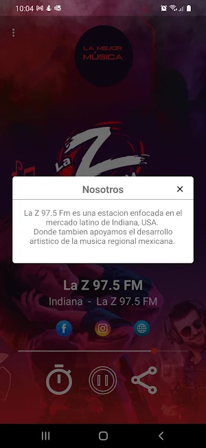 La Z 97.5 FM - Indiana Screenshot 2