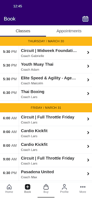 FitSport Kinetics Screenshot 1