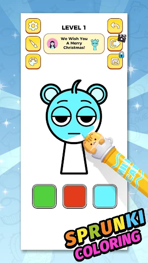 Sprunki: Coloring Game Screenshot 0