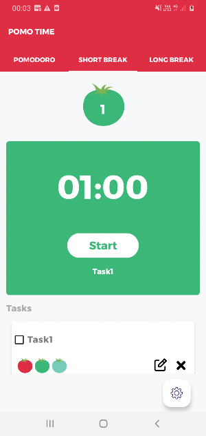 Pomo Time : Pomodoro Screenshot 2