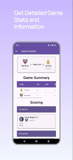 PWHL (Unofficial) Screenshot 2