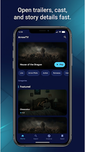 ArrowTV: Movies & TV Shows Screenshot 0