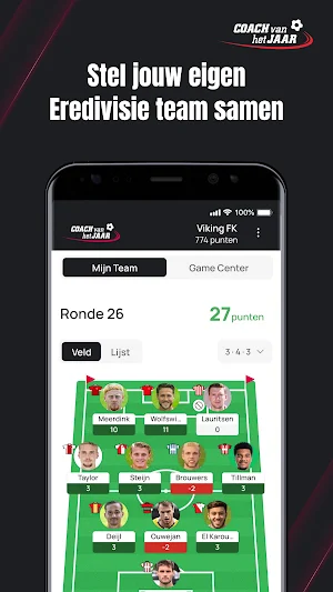Coach van het Jaar Screenshot 0