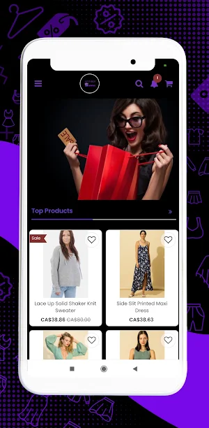 Lea-Mia-Shopping Screenshot 1