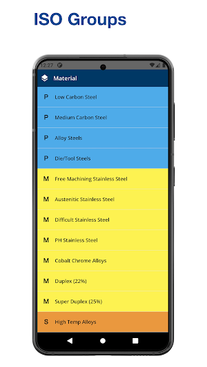 M.A. Ford Machining Calculator Screenshot 1