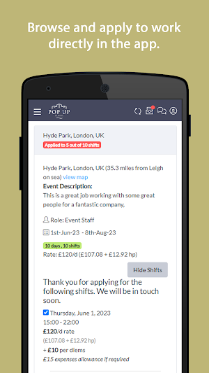 Pop Up Global Screenshot 0