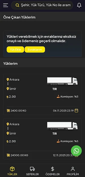 Lojistikcim PRO Screenshot 3