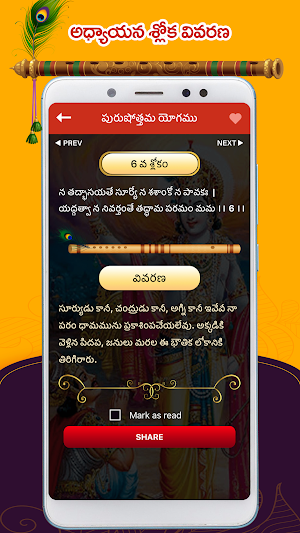 Bhagavad Gita Telugu Screenshot 2