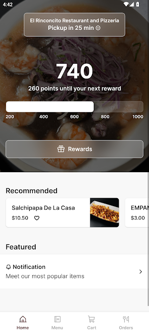 El Rinconcito Restaurant Screenshot 0
