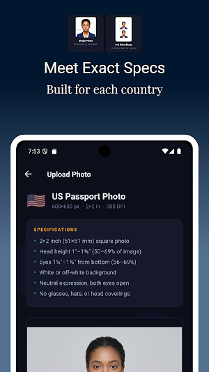 PassportSnap:Passport ID Photo Screenshot 2