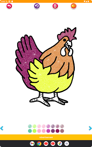 Chicken coloring Screenshot 3