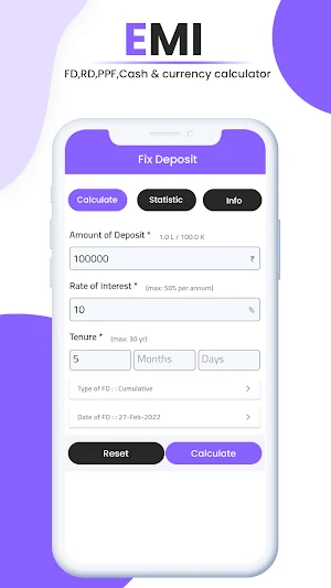 EMI Calculator Screenshot 2