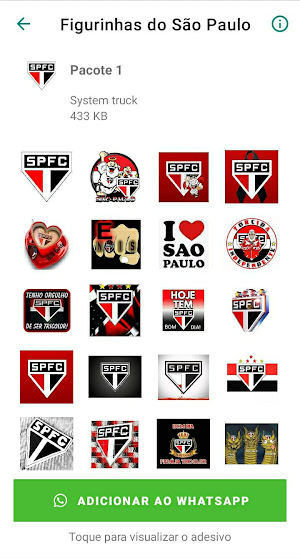 Figurinhas do São Paulo Screenshot 0