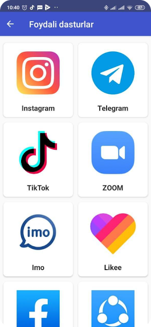 Uzmobile/Mobiuz Star 2020 Screenshot 2